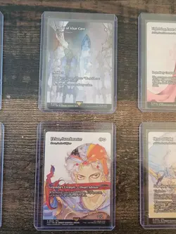 Magic the Gathering Final Fantasy Through the Ages 6 Card Normal Mint - Image 3