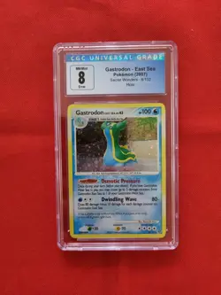 Pokemon: ERROR CARD Gastrodon Secret Wonders HOLO 8/132 - INSUFFICIENT INK - CGC - Image 1