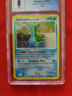 Pokemon: ERROR CARD Gastrodon Secret Wonders HOLO 8/132 - INSUFFICIENT INK - CGC - Image 3
