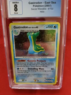Pokemon: ERROR CARD Gastrodon Secret Wonders HOLO 8/132 - INSUFFICIENT INK - CGC - Image 5