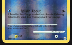 Buizel - 72/130 - Common Reverse Holo - Diamond & Pearl Base - Pokemon Card - Image 3