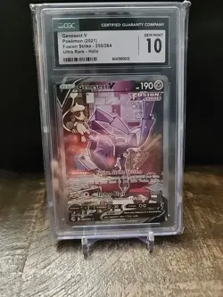Genesect V - 255/264 Full Alt Art SR S8 English - Pokemon Card - CGC 10 Gem Mint - Image 1
