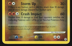 Rhydon - 60/130 - Uncommon Reverse Holo - Diamond & Pearl Base - Pokemon Card - Image 3