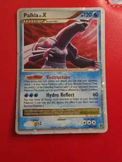 Pokemon Palkia LV.X TCG Holographic Rare Card 106/106 Great Encounters - Image 1