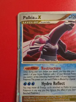 Pokemon Palkia LV.X TCG Holographic Rare Card 106/106 Great Encounters - Image 2