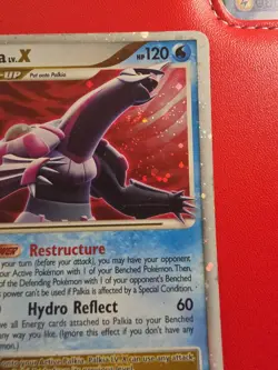 Pokemon Palkia LV.X TCG Holographic Rare Card 106/106 Great Encounters - Image 3