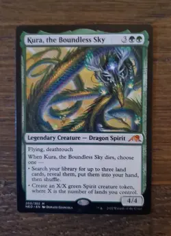 Kura, the Boundless Sky Near Mint, Kamigawa: Neon Dynasty MTG Magic - Image 1