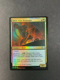 Ghor-Clan Rampager - Foil - Double Masters - Magic the Gathering - MTG - Image 1