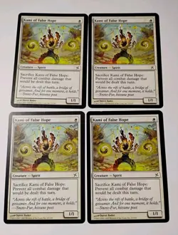 4x Kami of False Hope MTG, Betrayers of Kamigawa, White Creature - Image 1