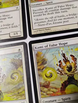 4x Kami of False Hope MTG, Betrayers of Kamigawa, White Creature - Image 3