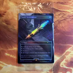 MTG Sealed Foil Sonic Screwdriver Secret Lair: X Doctor Who: Regeneration NM!! - Image 1
