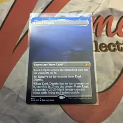 MTG DMR: Dark Depths (Snow Land) Dominaria Remastered Extended Art 454 - Image 1