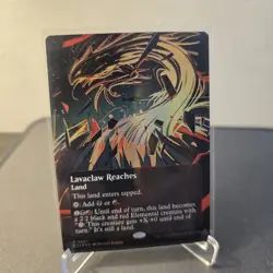 MTG Lavaclaw Reaches 67 Borderless Foil Rare Edge of Eternities EOS - Image 1