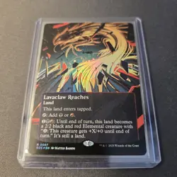 MTG Lavaclaw Reaches 67 Borderless Foil Rare Edge of Eternities EOS - Image 2