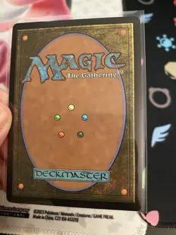 Chaos Emerald Blue 7033 Foil Lotus Petal Sonic Secret Lair MTG - Image 4