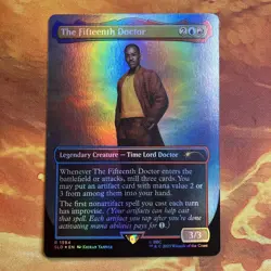 MTG Foil The Fifteenth Doctor Secret Lair: X Doctor Who: Regeneration NM!! - Image 1