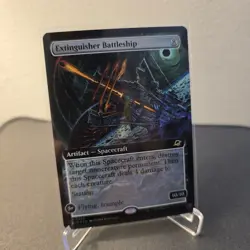 MTG Extinguisher Battleship 355 Extended Art Foil Rare Edge of Eternities EOE - Image 1