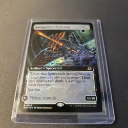 MTG Extinguisher Battleship 355 Extended Art Foil Rare Edge of Eternities EOE - Image 2