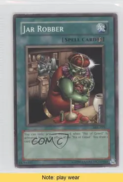 Jar Robber Unlimited YuGiOh Magician's Force #MFC-091 2003 READ e6m - Image 1