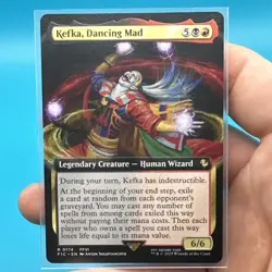 Kefka, Dancing Mad - #174 - Rare - Extended Art - MTG: Final Fantasy - FIC - Image 3
