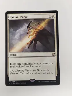 Radiant Purge Foil NM, MTG Dragons of Tarkir, Buy 3+ Cards Get Free Shipping!!! - Image 1