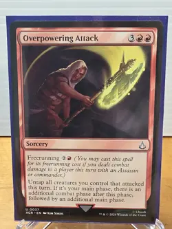 MTG Assassin's Creed Overpowering Attack #37 - Image 1