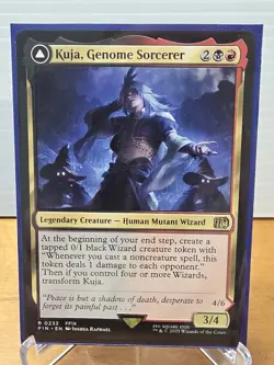 Kuja, Genome Sorcerer / Trance Kuja Fate Defied #232 Final Fantasy MTG - Image 1