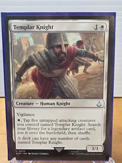 Templar Knight #10 Assassin's Creed MTG - Image 1