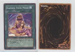Gather Your Mind Unlimited YuGiOh Magician's Force #MFC-087 2003 0bt4 - Image 3