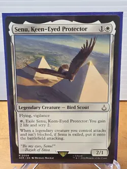 MTG Assassin's Creed Senu, Keen-Eyed Protector #8 - Image 1
