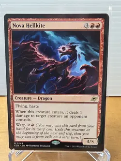 Nova Hellkite #148 Edge of Eternities MTG Non Foil - Image 1