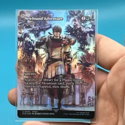 MTG Magic Final Fantasy Newfound Adventure - Farseek SHOWCASE FOIL - Image 3