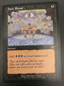 Dark Ritual Mercadian Masques MTG (4 Cards) NM - Image 4