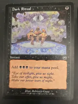 Dark Ritual Mercadian Masques MTG (4 Cards) NM - Image 5