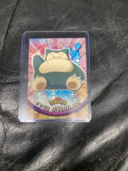 Snorlax Topps Pokemon TV Animation Edition Series 3 #143 2000 rp9 - Image 1