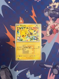 Pokemon Pikachu World Championships Winner Stamped Promo SVP 225 NM - Image 1