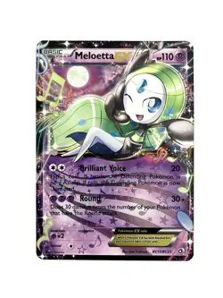 Meloetta EX RC11/RC25 Legendary Treasures Radiant Collection Pokemon TCG LP - Image 1