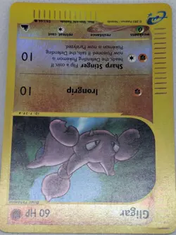 Gligar 59/144 Skyridge Reverse Holo Rare Pokemon TCG Nintendo e-reader LP - Image 4