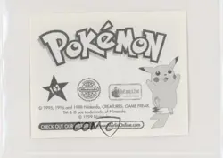 Aerodactyl Merlin Pokemon Album Stickers #142 1999 - Image 2