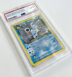 2000 Pokemon Team Rocket Dark Blastoise PSA 8 3/82 Holo - NEW CERT - Image 2