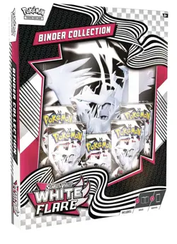 Pokemon TCG - White Flare Binder Collection - Brand New & Sealed Card Game - Image 1