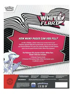 Pokemon TCG - White Flare Binder Collection - Brand New & Sealed Card Game - Image 5