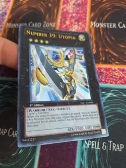 Yugioh Number 39: Utopia YS11-EN041 Ultra Rare 1st Edition Near Mint - Image 2