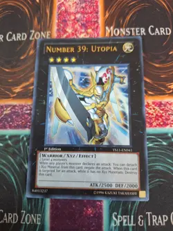 Yugioh Number 39: Utopia YS11-EN041 Ultra Rare 1st Edition Near Mint - Image 1