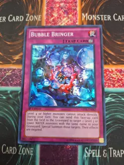 Yugioh Bubble Bringer ABYR-EN067 Super Rare 1st Edition Near Mint - Image 1