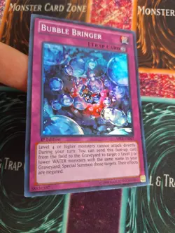 Yugioh Bubble Bringer ABYR-EN067 Super Rare 1st Edition Near Mint - Image 2