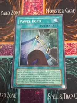 Yugioh Power Bond DR04-EN037 Super Rare Unlimited Near Mint - Image 1