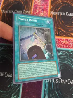 Yugioh Power Bond DR04-EN037 Super Rare Unlimited Near Mint - Image 2