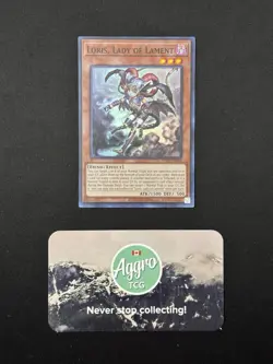 Loris, Lady of Lament - Yugioh POTE-EN092 Unlimited Super Rare NM - Image 1