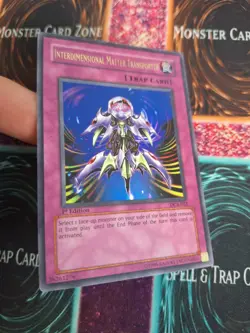 Yugioh Interdimensional Matter Transporter DCR-052 Ultra Rare 1st Edition LP - Image 2